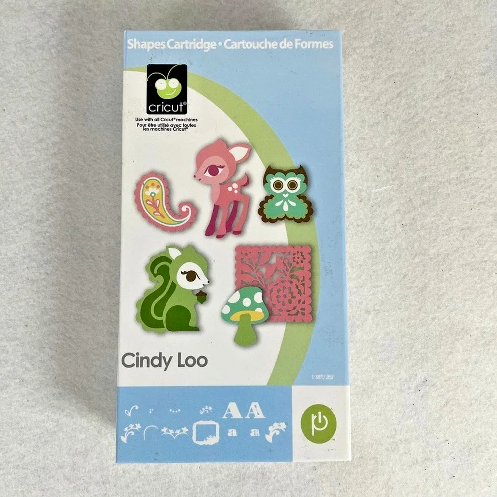 Cricut Cartridge Lot of 5: Neighborhood Flowers Animals Birds LIKELY LINKED